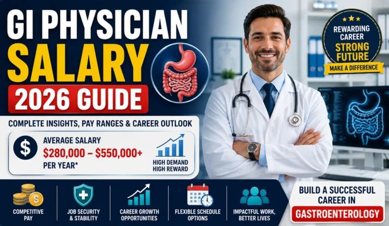gi physician salary​