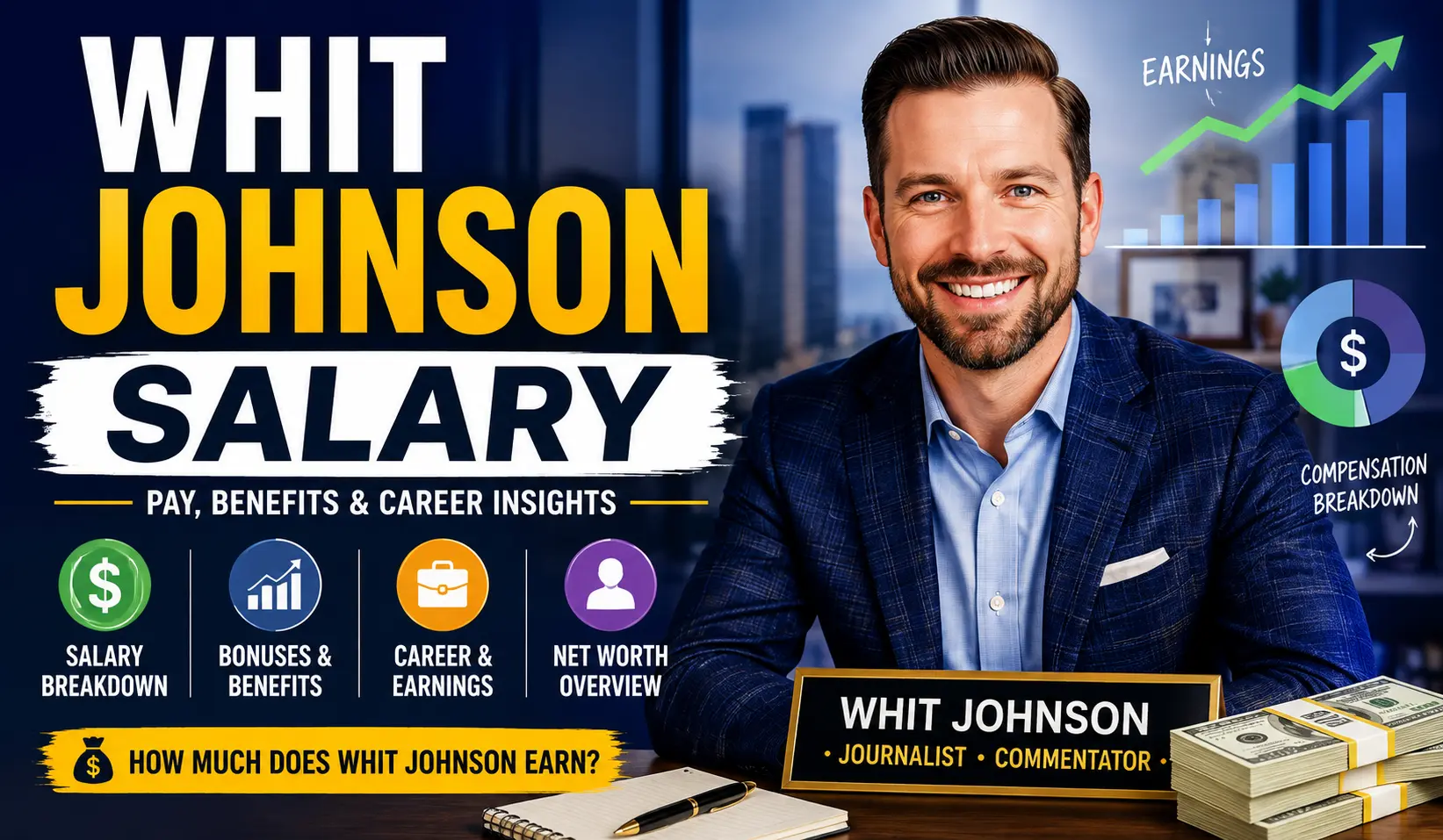 whit johnson salary​