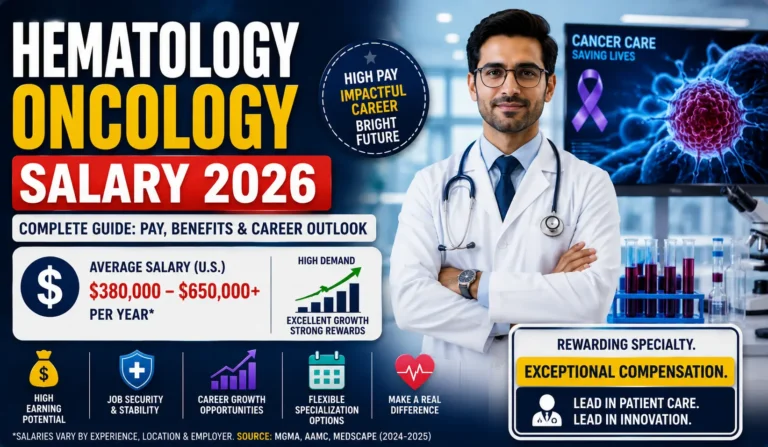 hematology oncology salary​