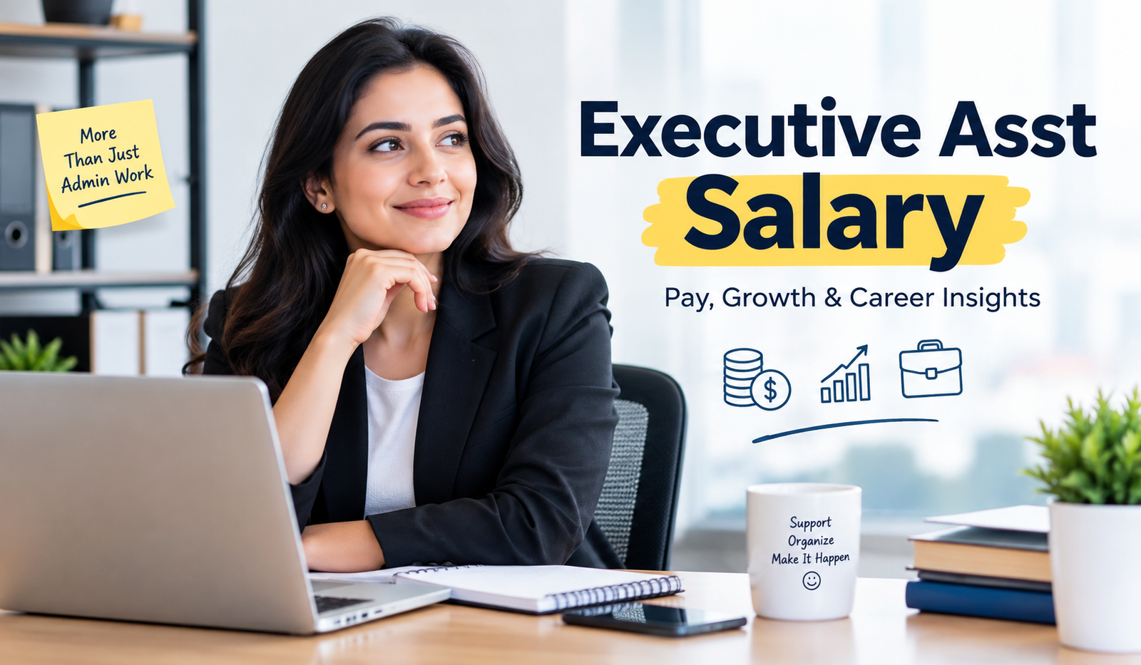 Executive asst salary 2026 in the United States by sector and experience