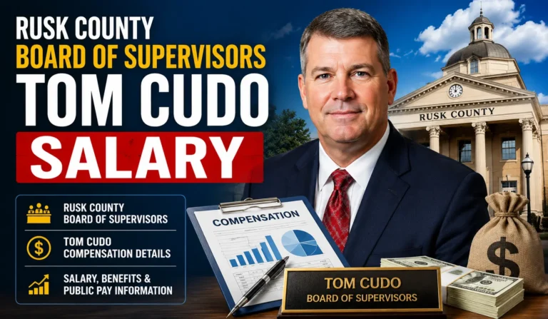 rusk county board of supervisors tom cudo salary​